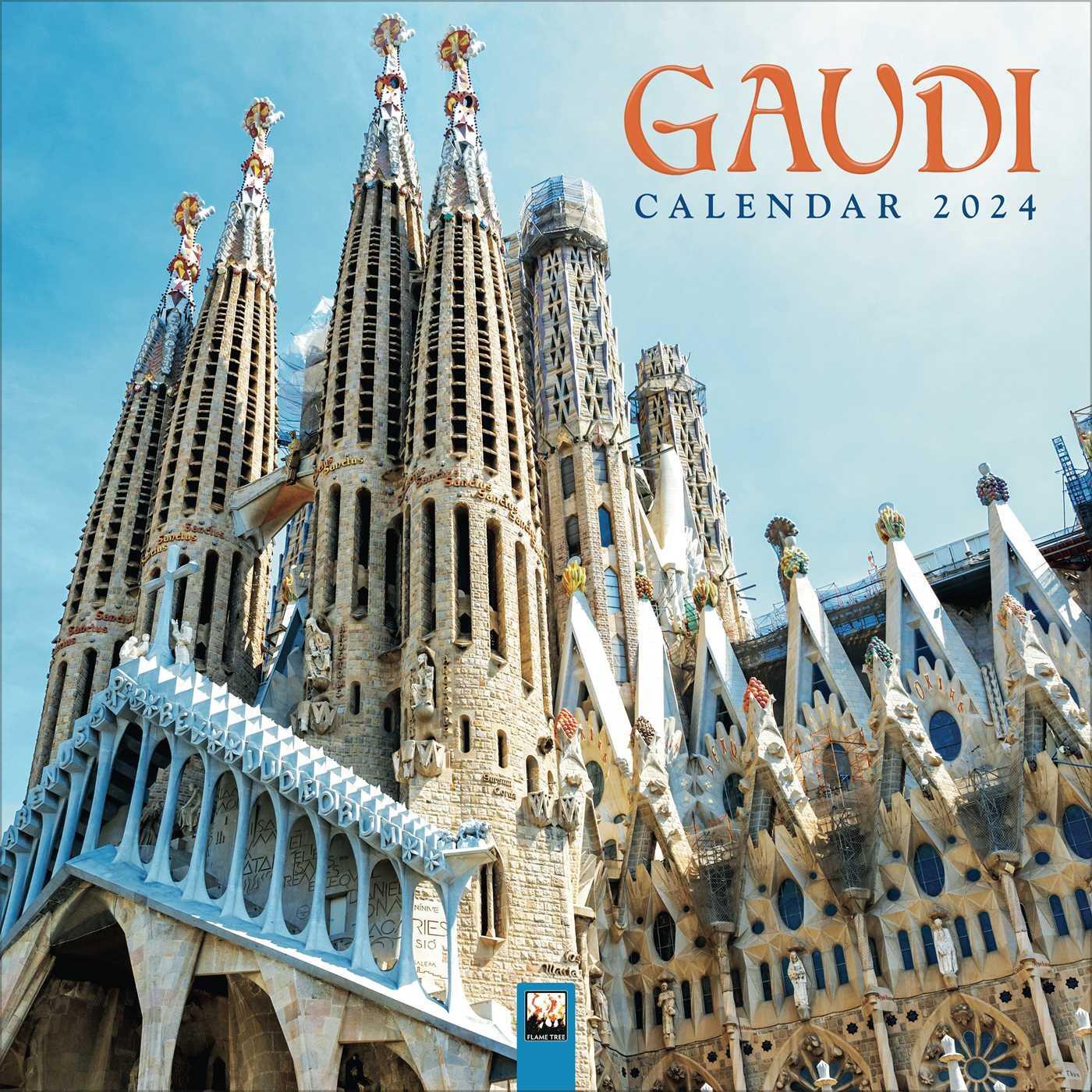 Cover: 9781804174517 | Gaudí Wall Calendar 2024 (Art Calendar) | Kalender | 14 S. | Englisch
