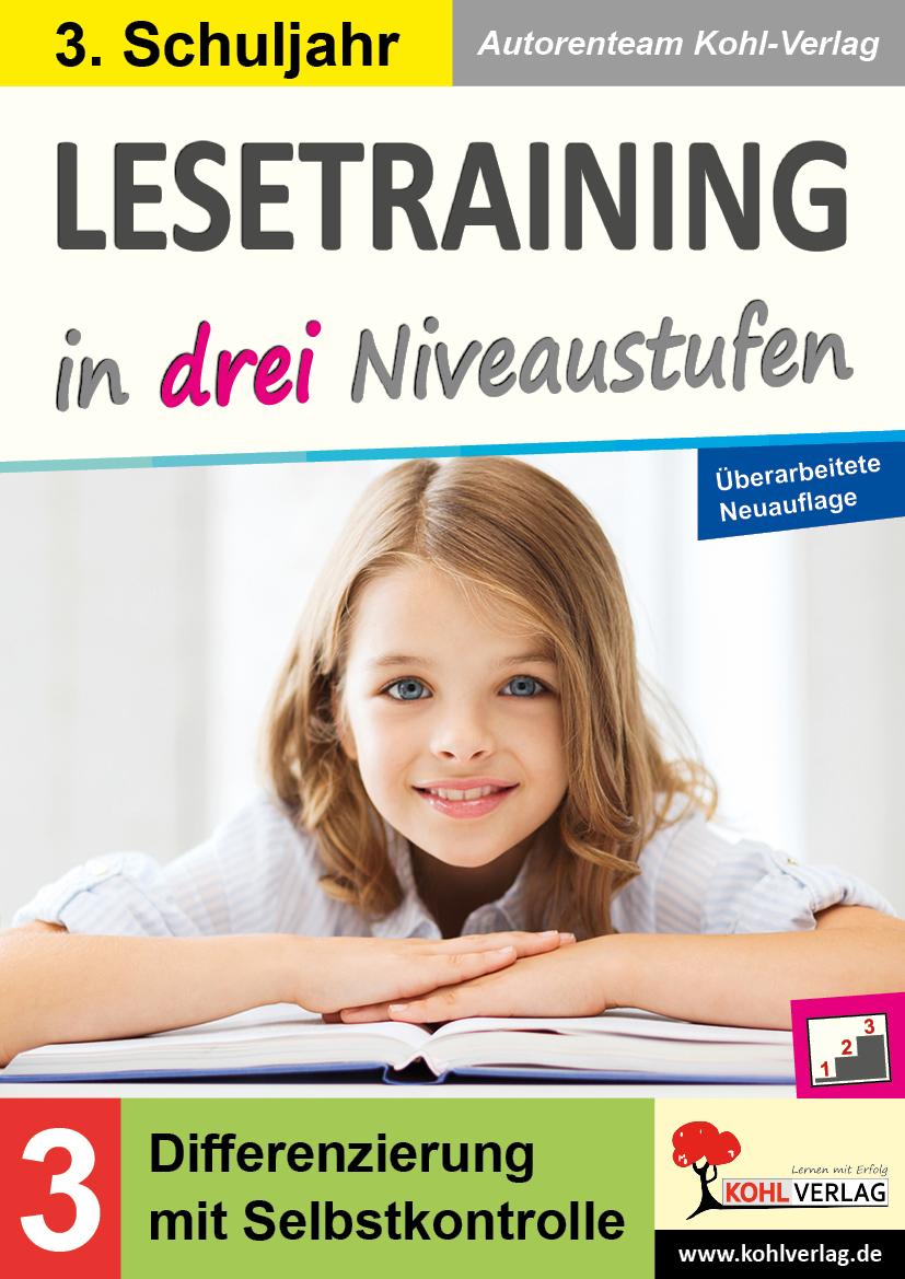 Cover: 9783988410887 | Lesetraining in drei Niveaustufen / Klasse 3 | Autorenteam Kohl-Verlag