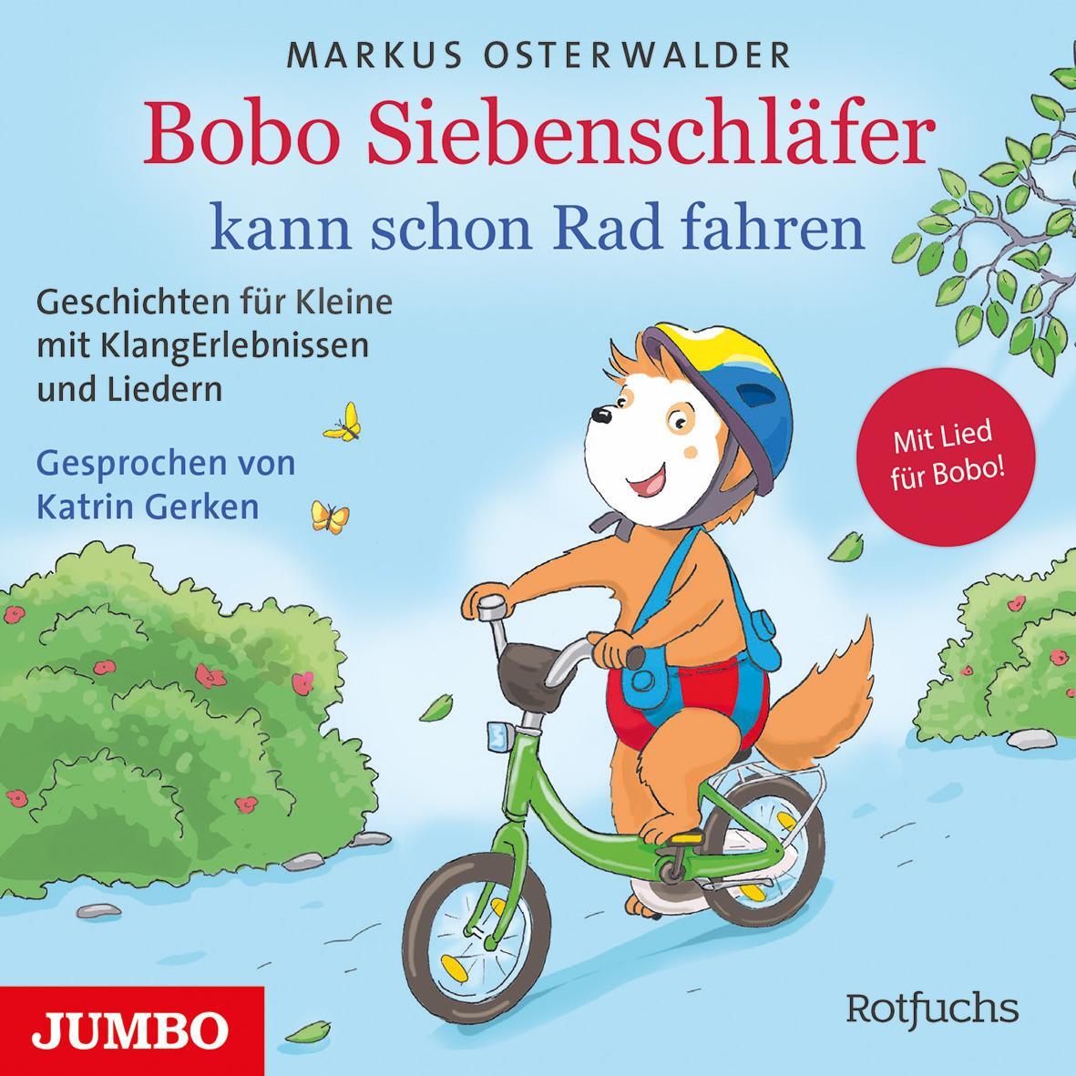 Cover: 9783833744341 | Bobo Siebenschläfer kann schon Rad fahren | Markus Osterwalder | CD