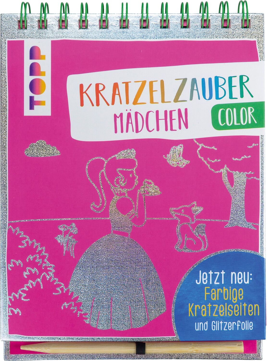 Cover: 9783772478376 | Kratzelzauber Color Mädchen | Frechverlag | Buch | Spiralbindung