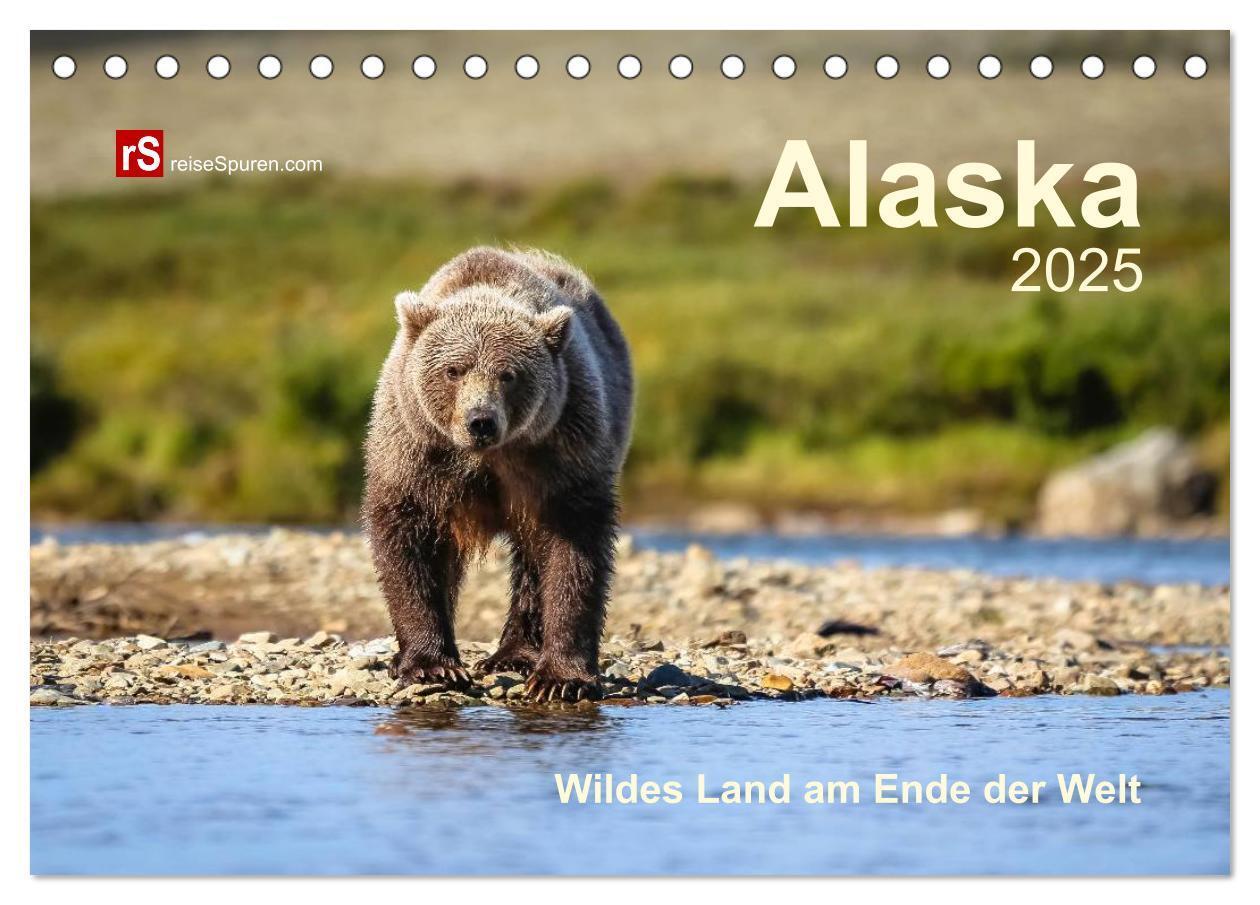 Cover: 9783435635436 | Alaska 2025 Wildes Land am Ende der Welt (Tischkalender 2025 DIN A5...