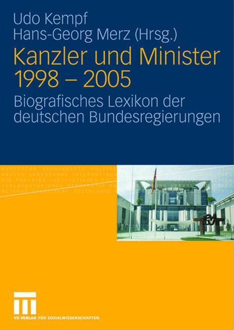 Cover: 9783531146058 | Kanzler und Minister 1998 - 2005 | Udo Kempf (u. a.) | Buch | VI