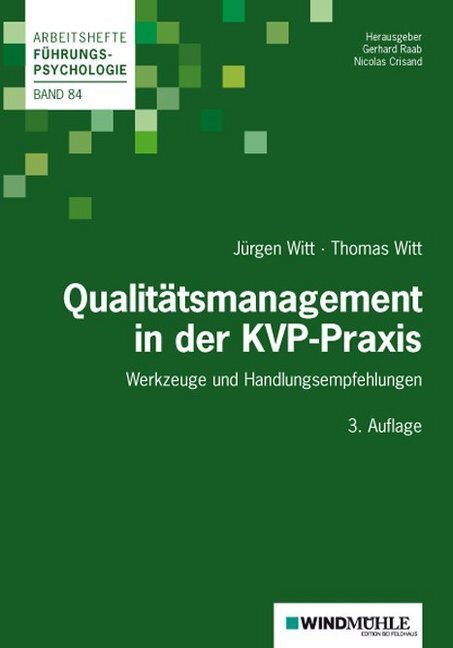 Cover: 9783864510526 | Qualitätsmanagement in der KVP-Praxis | Jürgen Witt (u. a.) | Buch