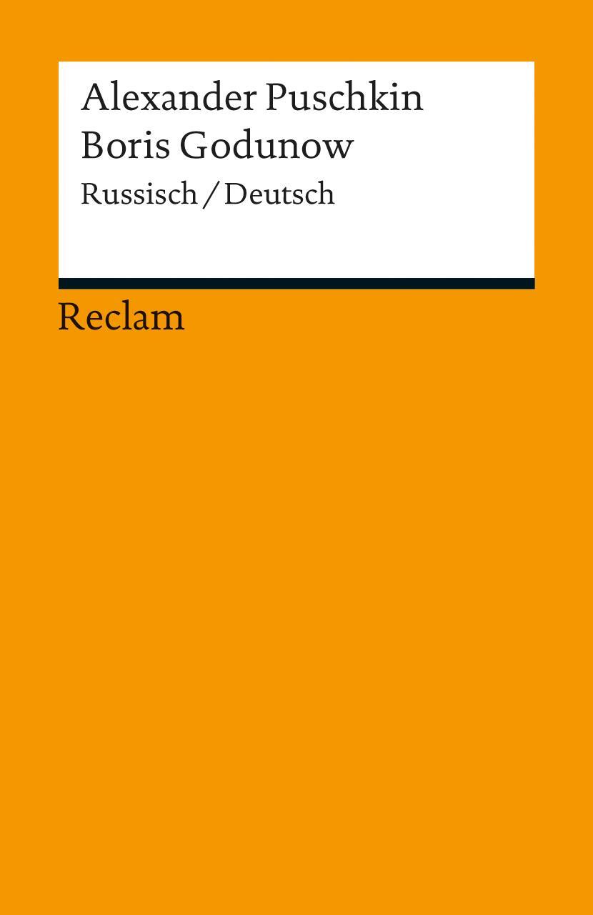 Cover: 9783150190289 | Boris Godunow | Russisch/Deutsch | Alexander Puschkin | Taschenbuch