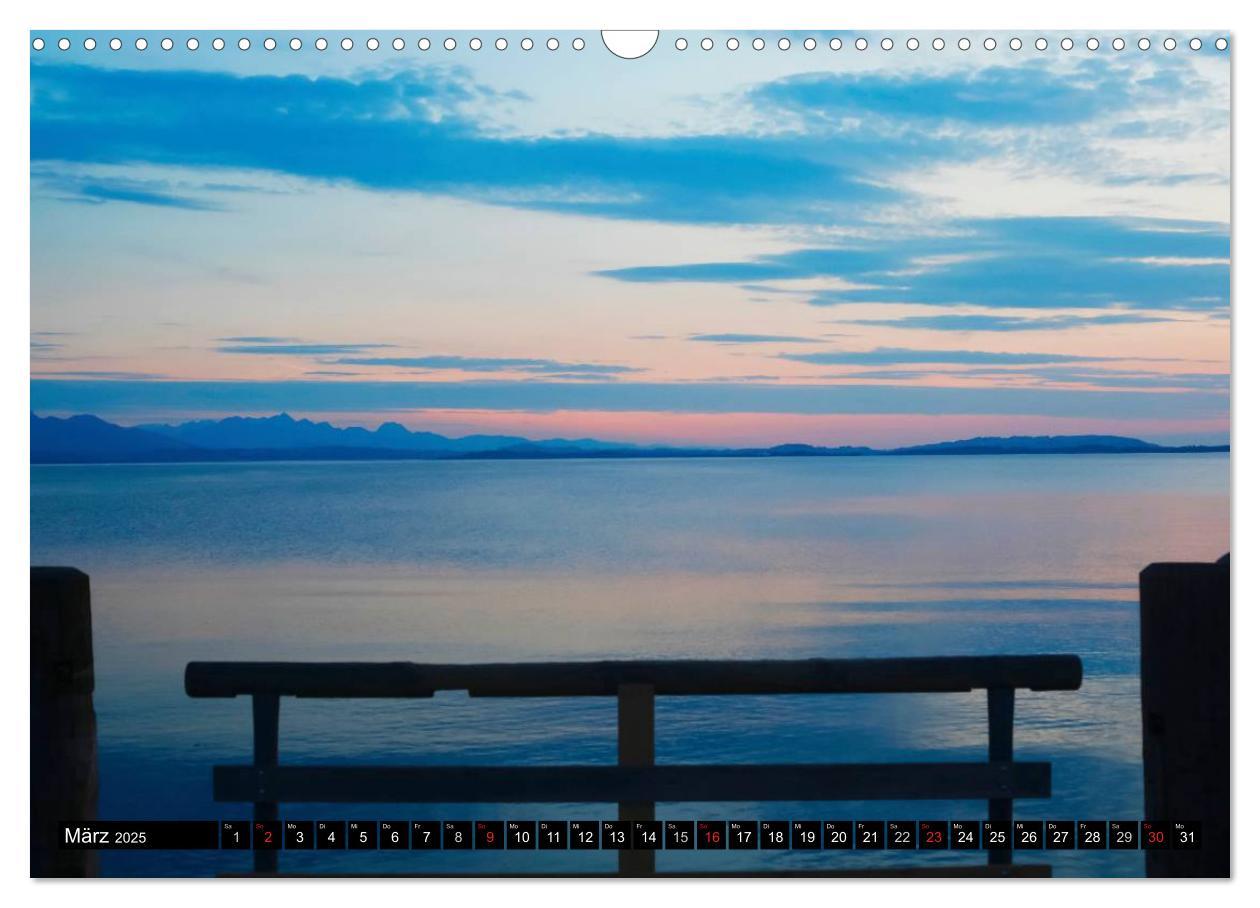 Bild: 9783435460144 | Am schönen Chiemsee (Wandkalender 2025 DIN A3 quer), CALVENDO...