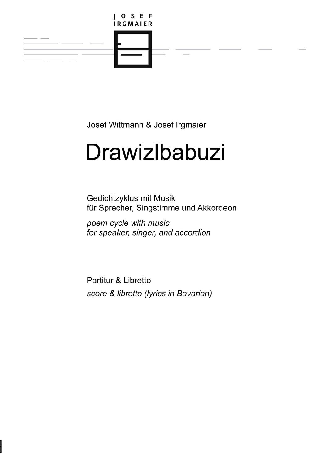 Cover: 9790700374082 | Drawizlbabuzi | Josef Wittmann (u. a.) | Taschenbuch | Paperback