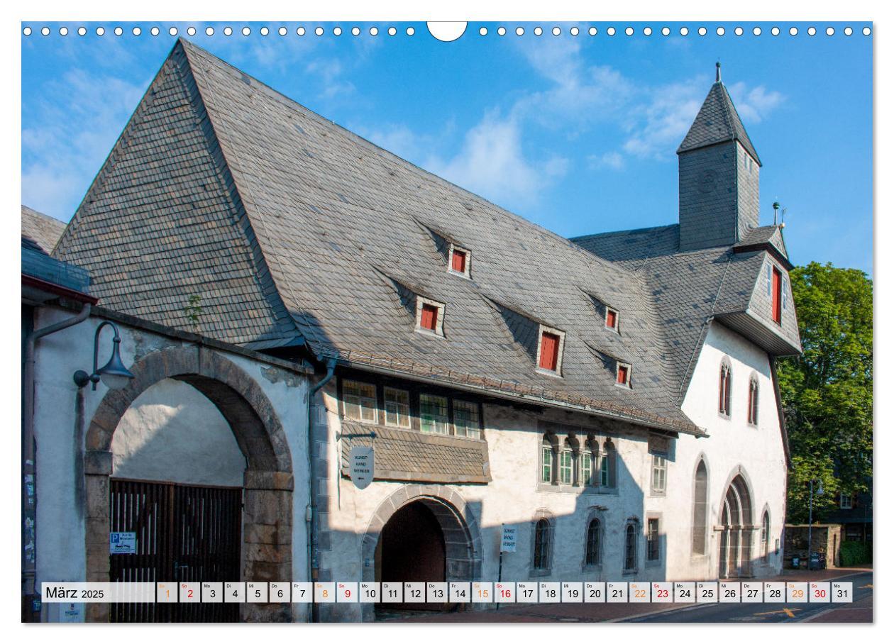 Bild: 9783383881718 | Historisches Goslar - Niedersachsen (Wandkalender 2025 DIN A3...