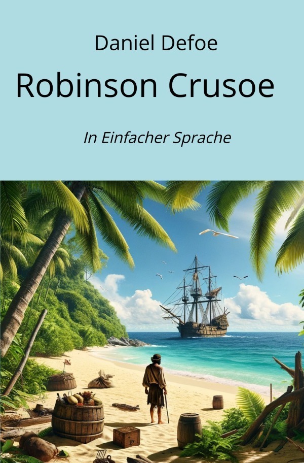 Cover: 9783758478949 | Robinson Crusoe | In Einfacher Sprache. DE | Daniel Defoe | Buch
