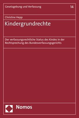 Cover: 9783848779017 | Kindergrundrechte | Christine Hepp | Taschenbuch | 333 S. | Deutsch