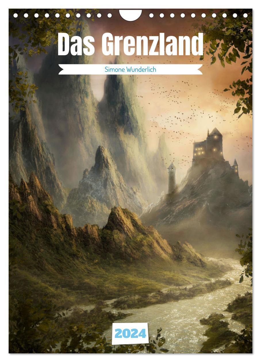 Cover: 9783675414068 | Das Grenzland (Wandkalender 2024 DIN A4 hoch), CALVENDO Monatskalender