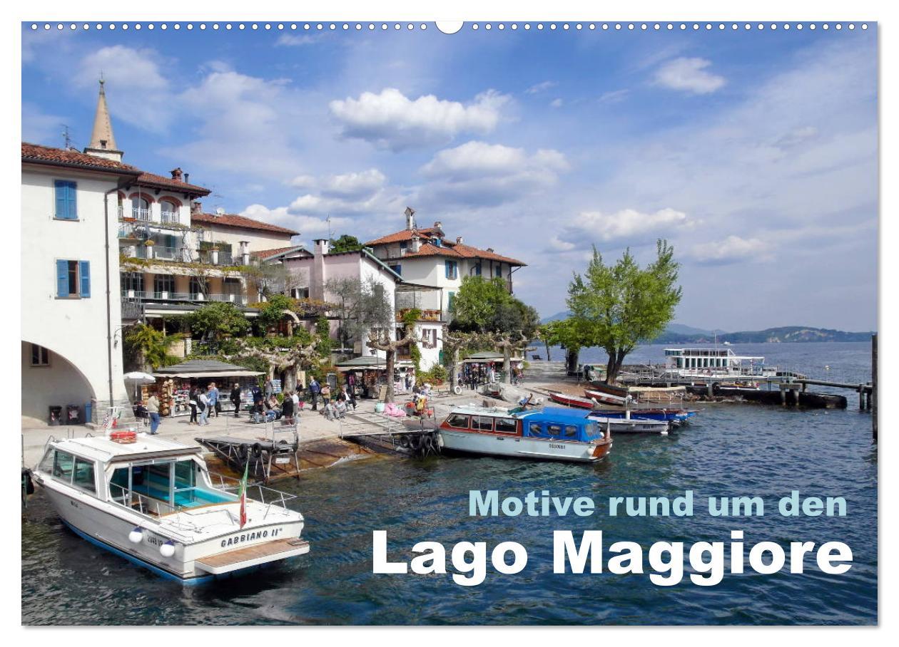 Cover: 9783435250257 | Motive rund um den See Lago Maggiore (Wandkalender 2025 DIN A2...