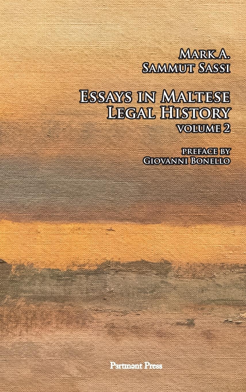 Cover: 9781912142453 | Essays in Maltese Legal History Volume 2 | Sammut Sassi (u. a.) | Buch