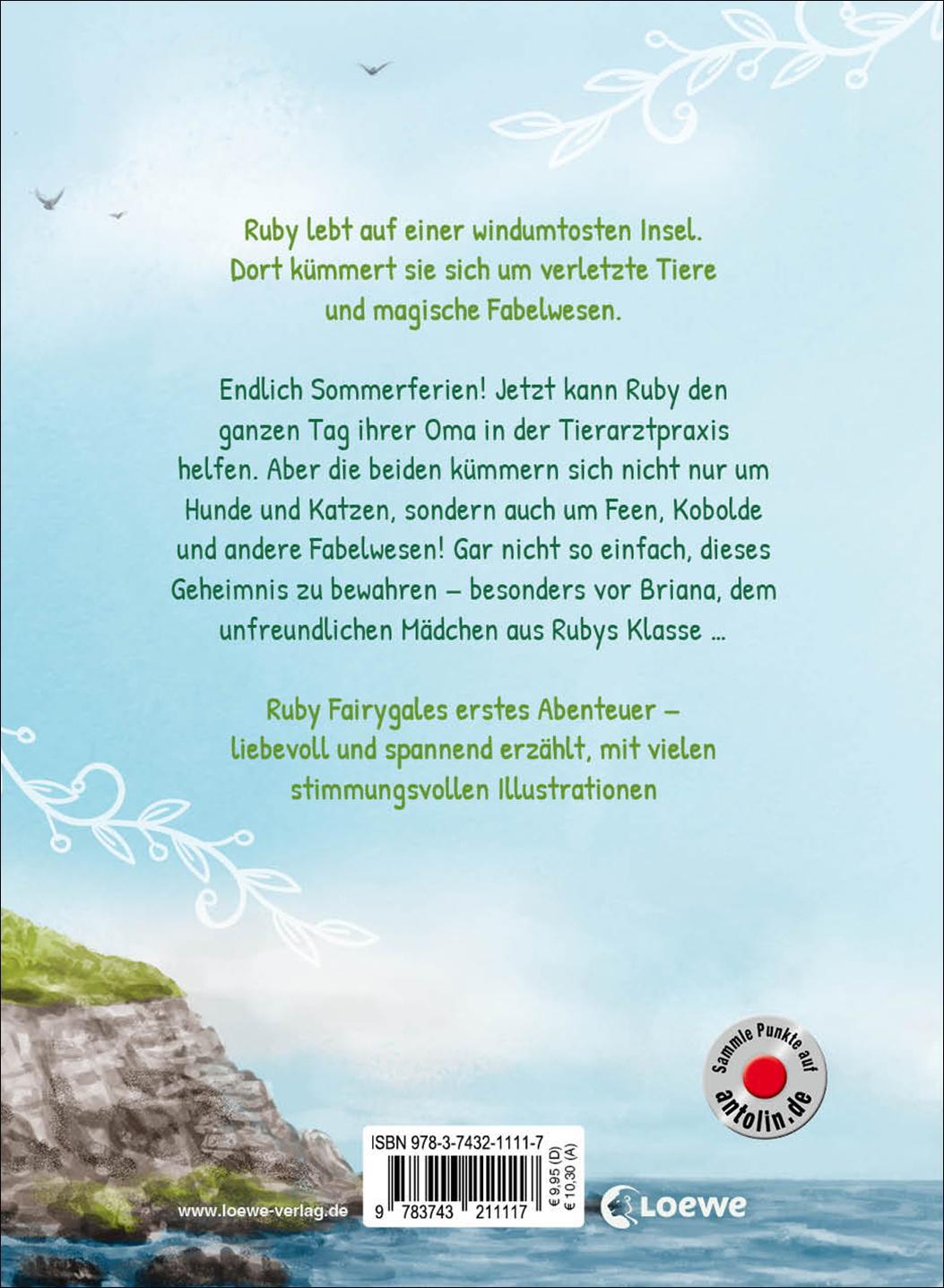 Rückseite: 9783743211117 | Ruby Fairygale und die Insel der Magie (Erstlese-Reihe, Band 1) | Buch