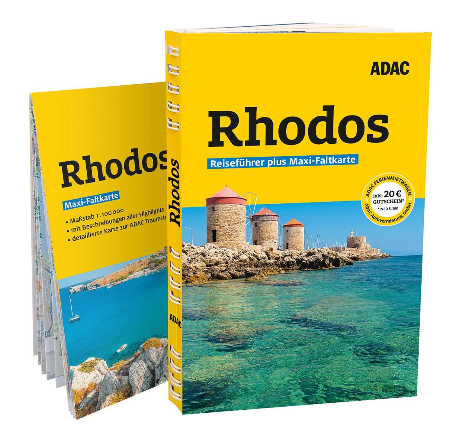 Cover: 9783956899140 | ADAC Reiseführer plus Rhodos | Klio Verigou | Taschenbuch | 192 S.