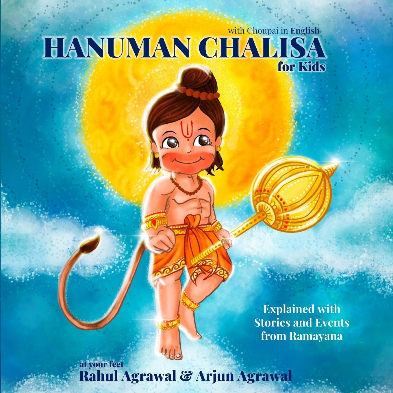 Cover: 9789354079108 | Hanuman Chalisa for Kids | With Choupai in English | Rahul Agrawal