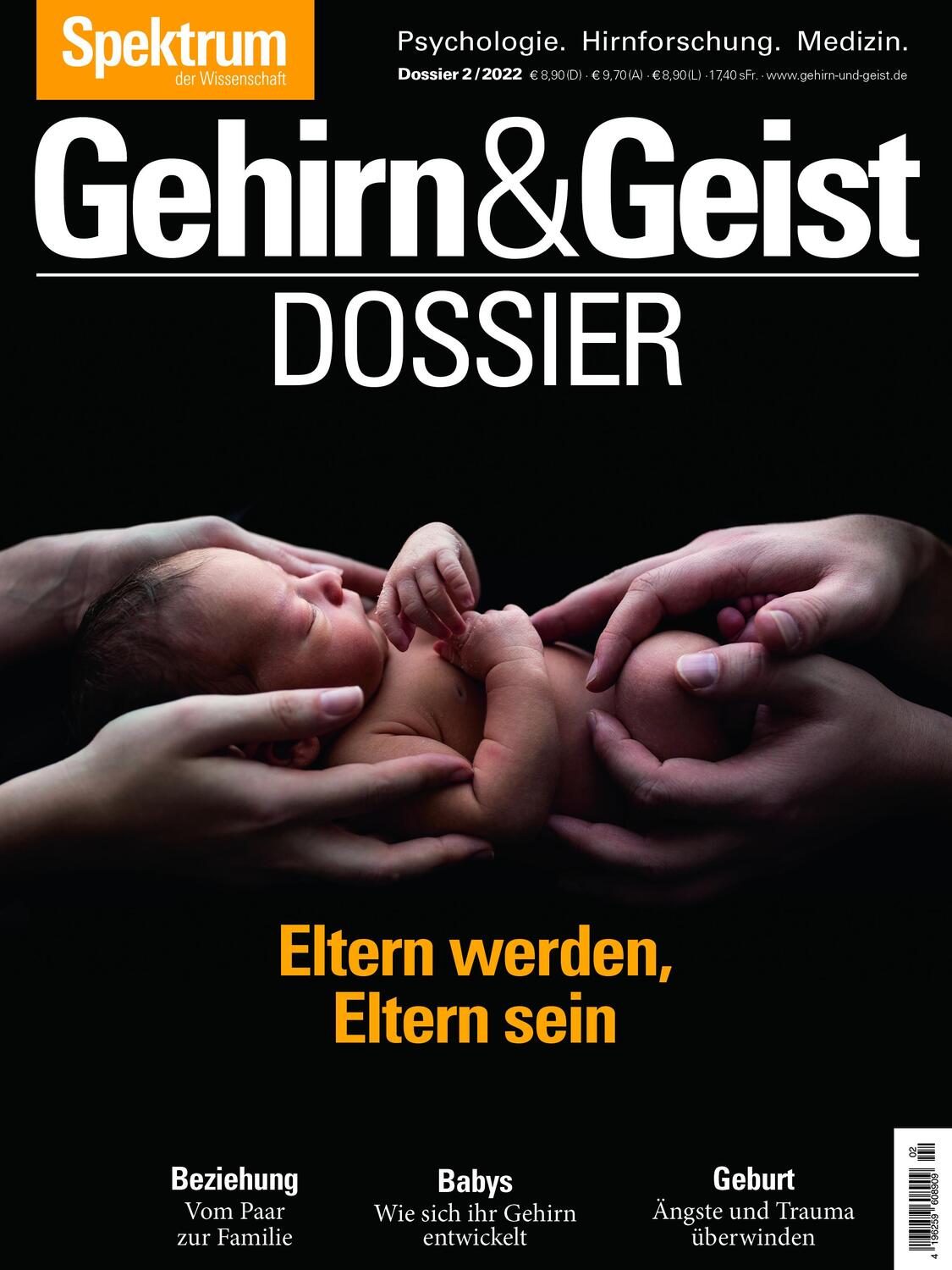 Cover: 9783958926370 | Gehirn&Geist Dossier - Eltern werden | Taschenbuch | Deutsch | 2022