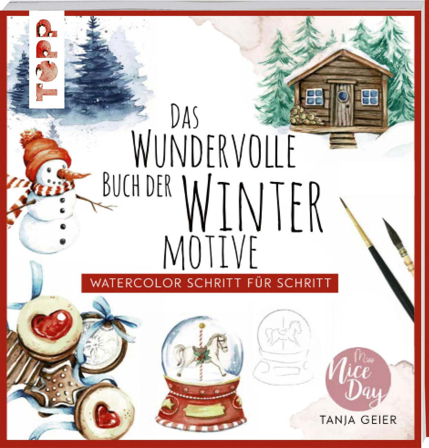 Cover: 9783735880765 | Das wundervolle Buch der Wintermotive | Tanja Geier | Taschenbuch