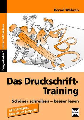 Cover: 9783834437594 | Das Druckschrift-Training | Bernd Wehren | Broschüre | Deutsch | 2010