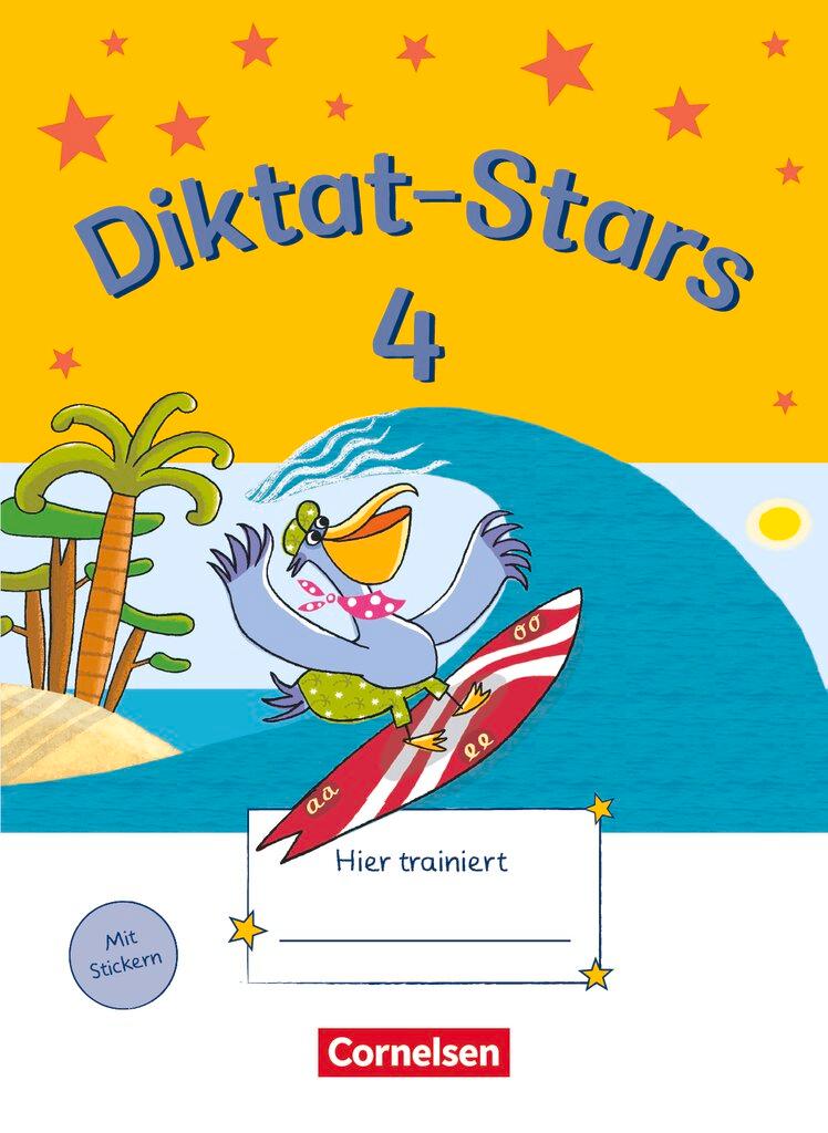 Cover: 9783637015821 | Diktat-Stars 4. Schuljahr. Übungsheft | Mit Lösungen | Taschenbuch