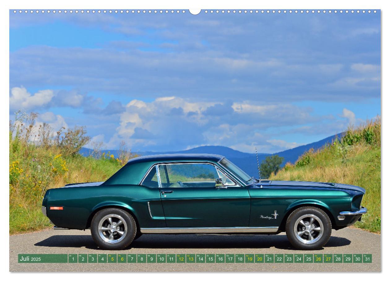 Bild: 9783435028795 | Ein Pony zum verlieben - Ford Mustang 1968 (Wandkalender 2025 DIN...