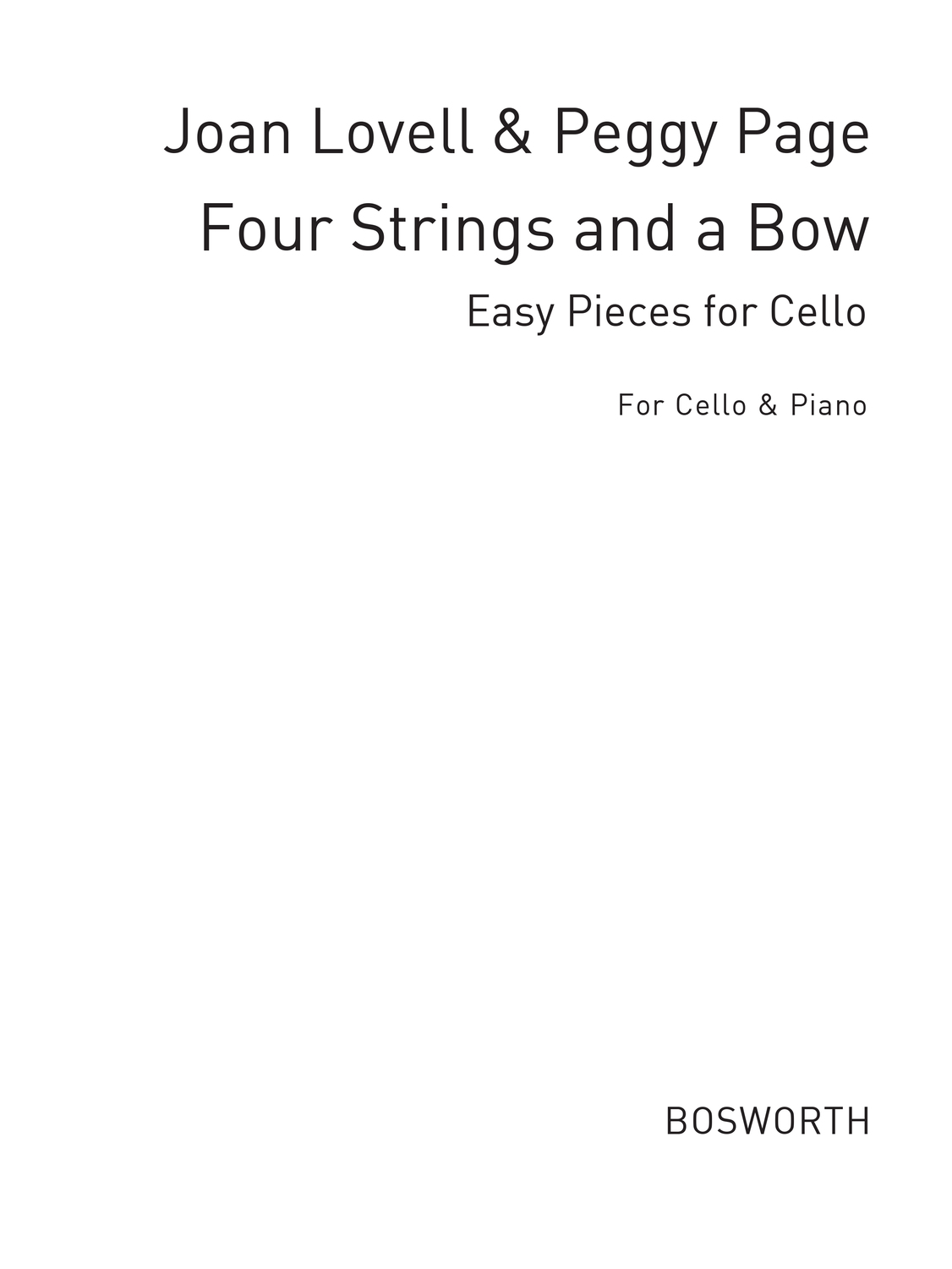 Cover: 5020679136539 | Four Strings &amp; A Bow 1 | Lovell-Page | Four Strings And A Bow | Buch