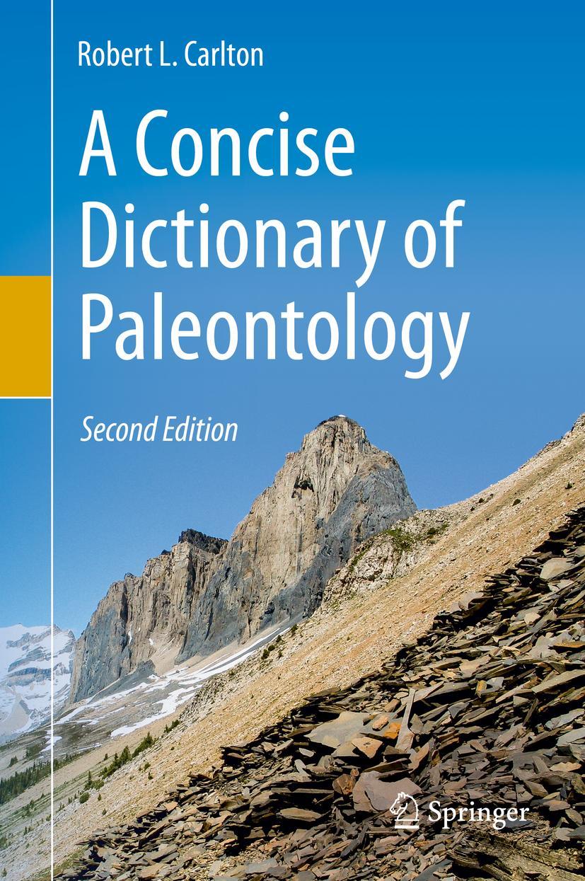 Cover: 9783030255855 | A Concise Dictionary of Paleontology | Second Edition | Carlton | Buch