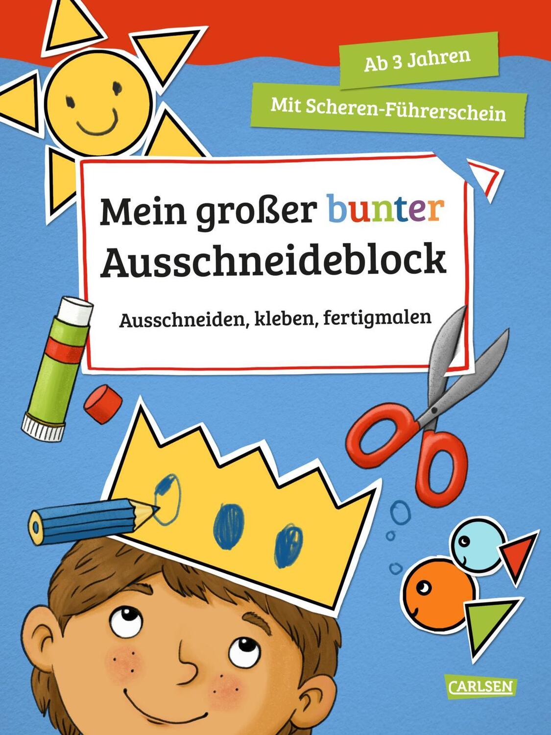 Cover: 9783551189714 | Mein großer bunter Ausschneideblock | Taschenbuch | Deutsch | 2022
