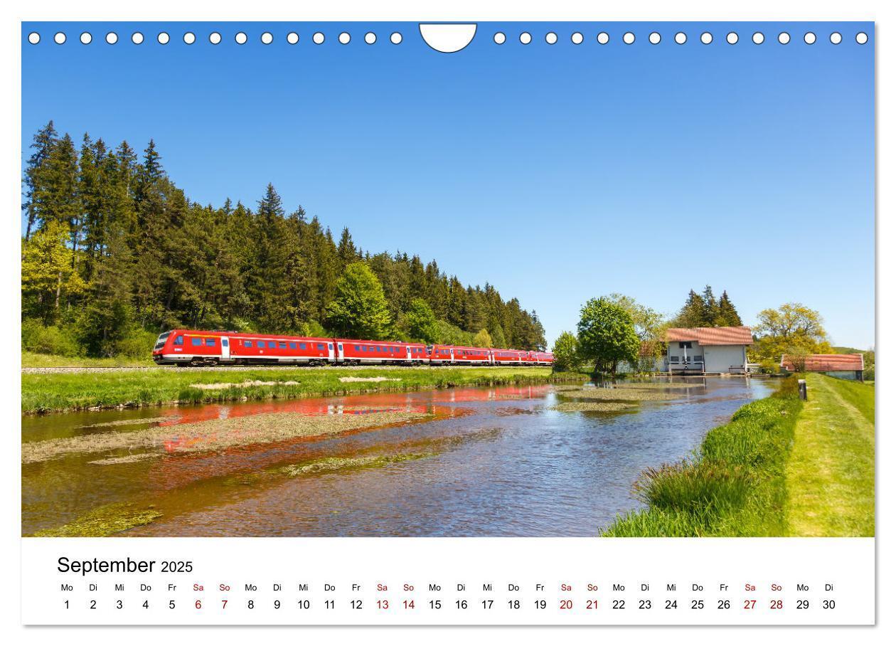 Bild: 9783435035564 | Eisenbahn in Deutschland (Wandkalender 2025 DIN A4 quer), CALVENDO...