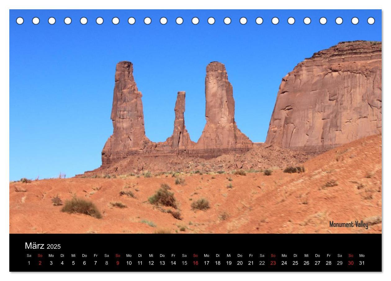 Bild: 9783435812981 | United States National Parks (Tischkalender 2025 DIN A5 quer),...