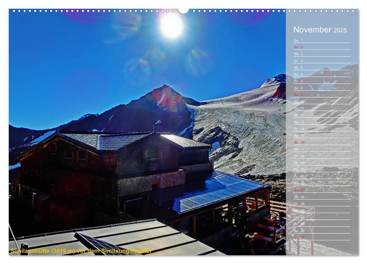 Bild: 9783435793983 | Alpenüberquerung (Wandkalender 2025 DIN A2 quer), CALVENDO...