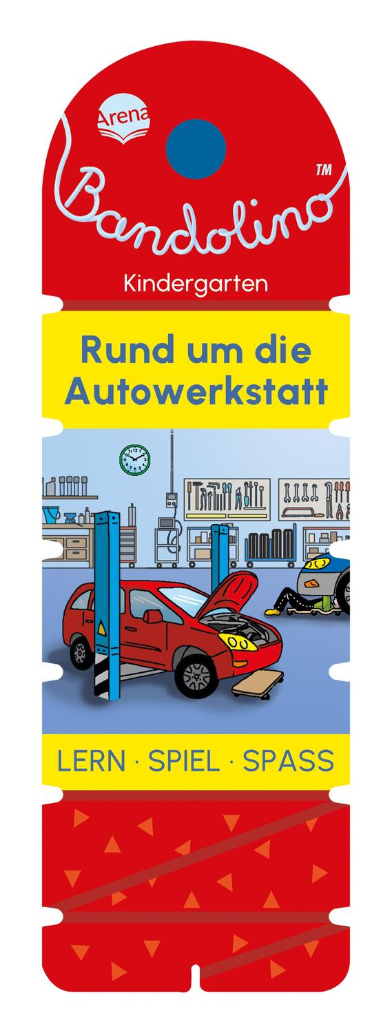 Cover: 9783401721095 | Bandolino. Rund um die Autowerkstatt | Friederike Barnhusen | Buch