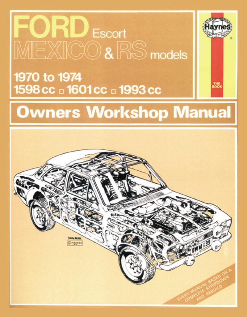 Cover: 9780857336576 | Ford Escort Mk I Mexico, RS 1600 &amp; RS 2000 (70 - 74) Haynes Repair...