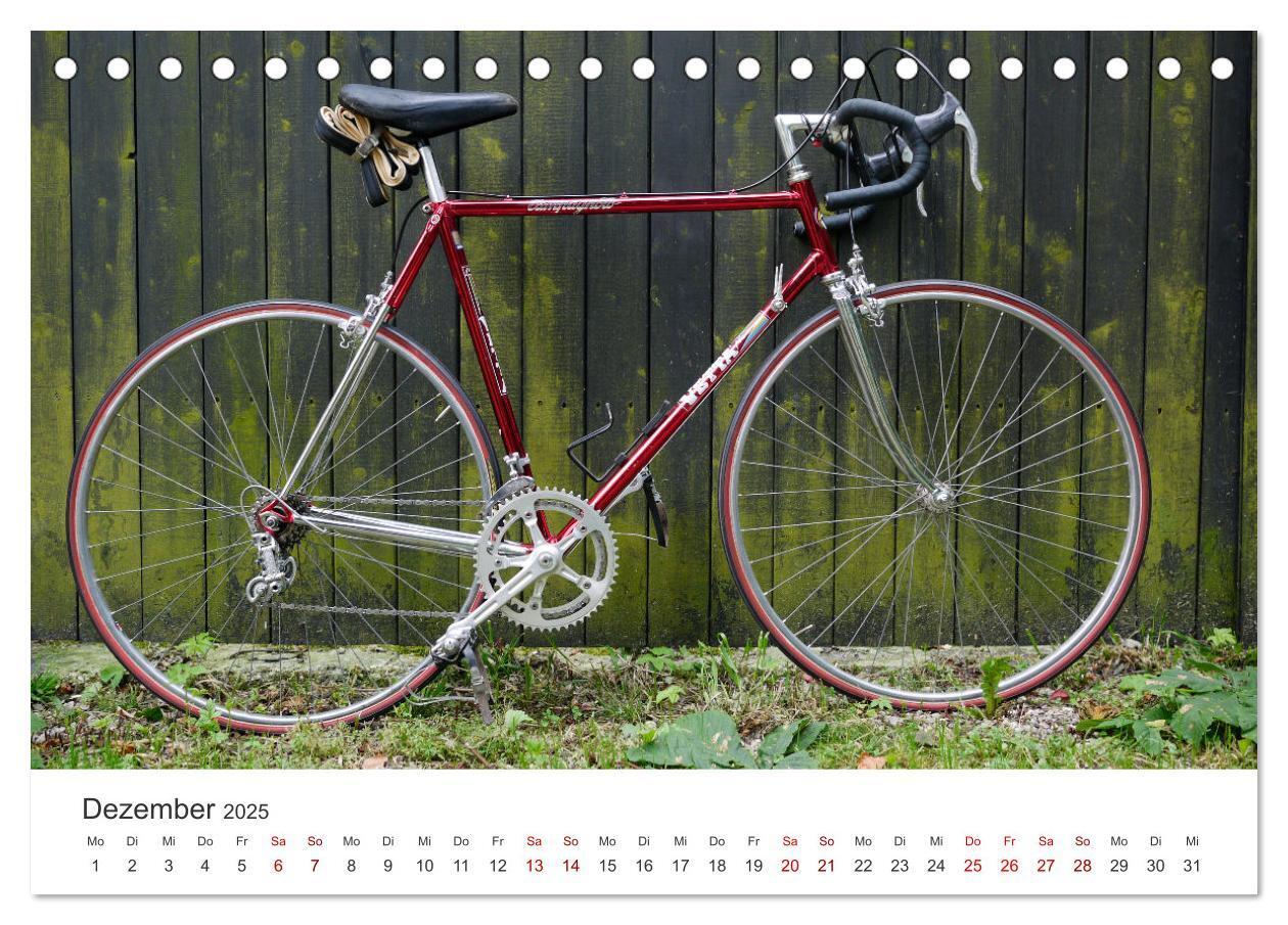 Bild: 9783435017584 | Stahlrenner - Rennrad-Klassiker aus Europa (Tischkalender 2025 DIN...