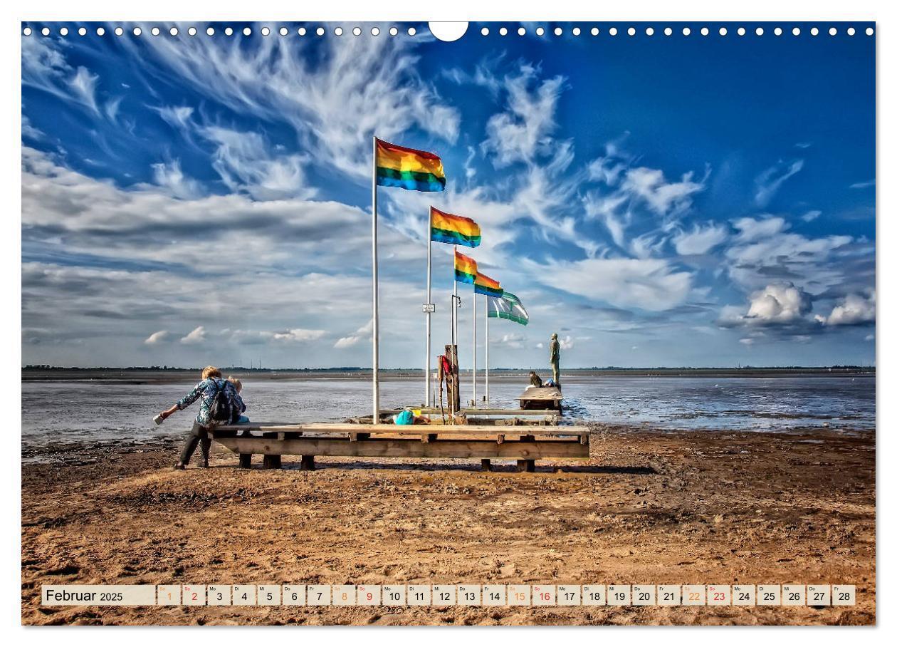 Bild: 9783435785872 | Friesland - Nordseebad Dangast (Wandkalender 2025 DIN A3 quer),...