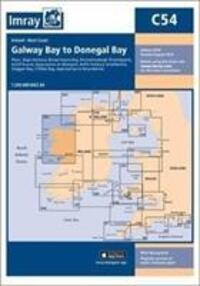 Cover: 9781786790507 | Imray Chart C54 | Galway Bay to Donegal Bay | Imray Imray | Buch