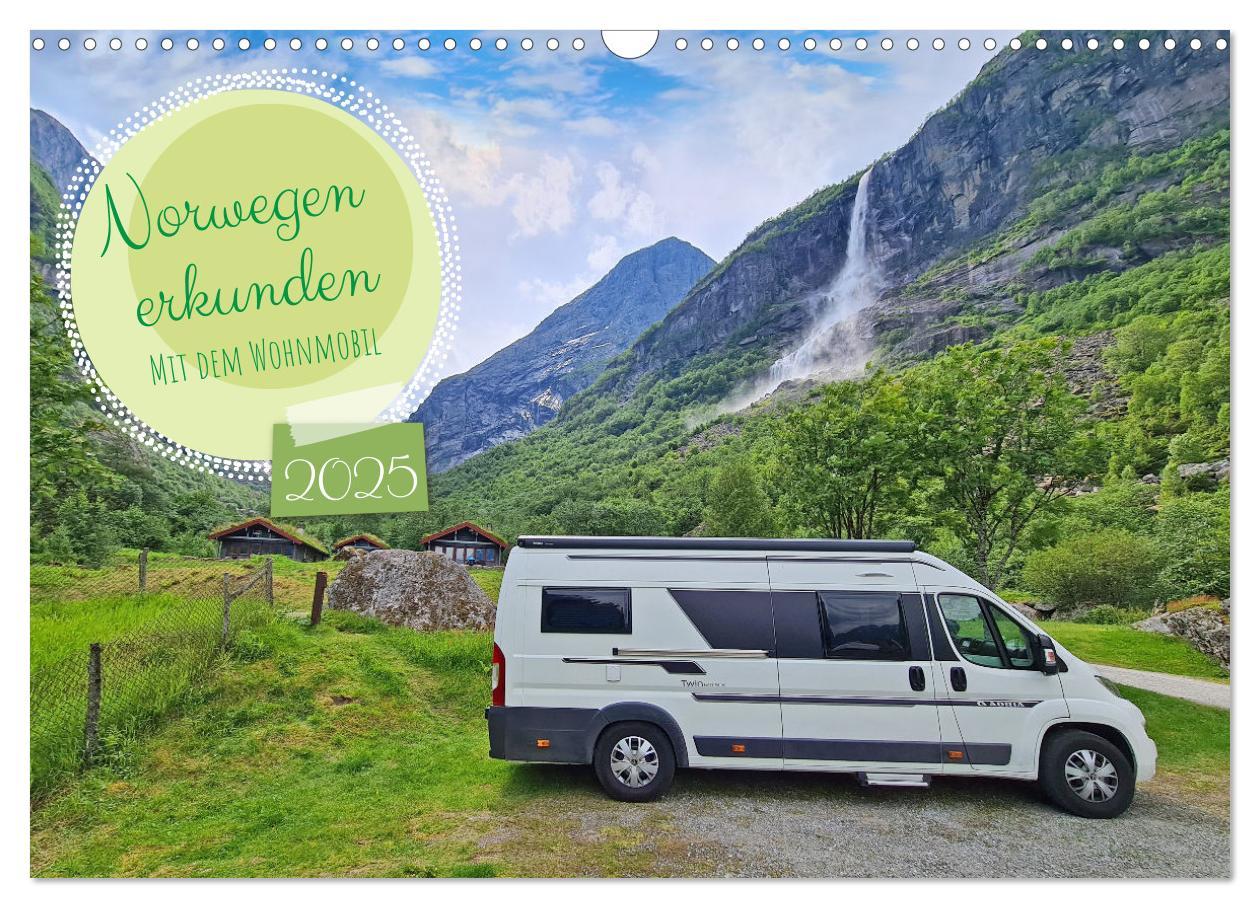 Cover: 9783383955402 | Norwegen erkunden mit dem Wohnmobil (Wandkalender 2025 DIN A3...