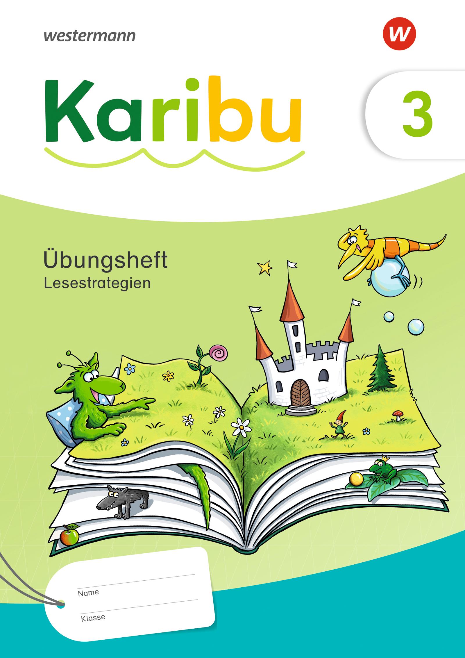 Cover: 9783141294446 | Karibu 3. Übungsheft Lesetraining - Lesetraining und Lesestrategien