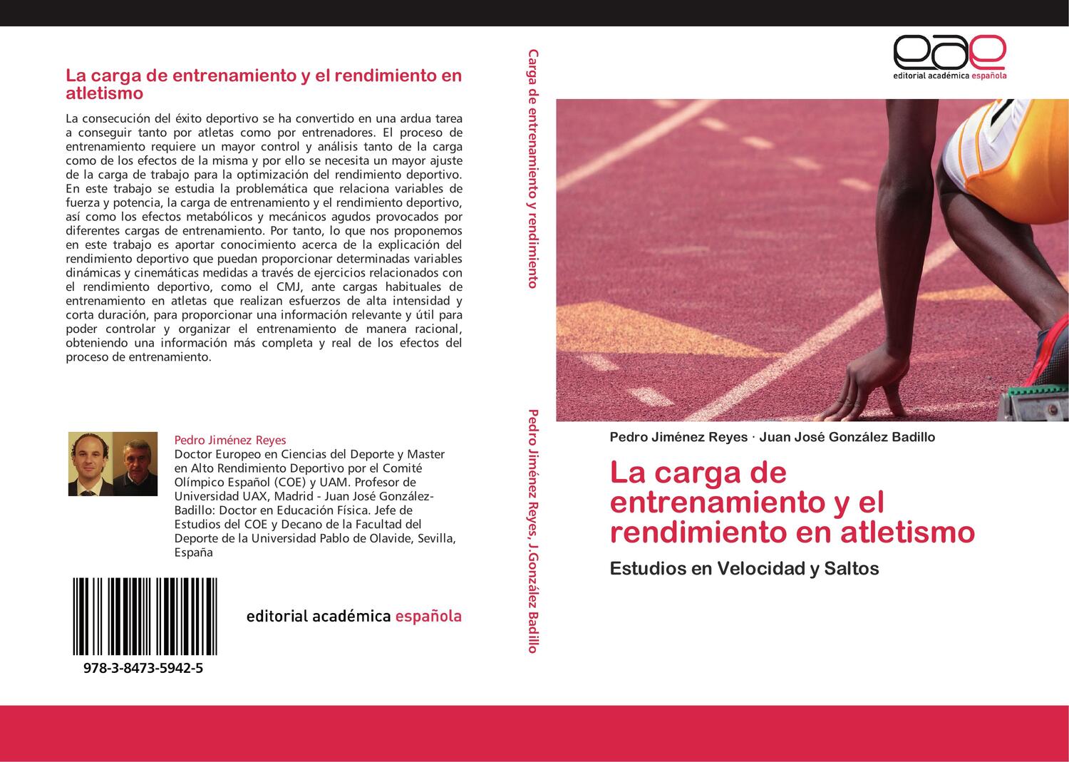 Cover: 9783847359425 | La carga de entrenamiento y el rendimiento en atletismo | Taschenbuch
