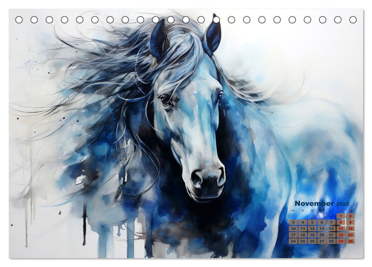 Bild: 9783435012961 | Kraftpakete in Aquarell (Tischkalender 2025 DIN A5 quer), CALVENDO...