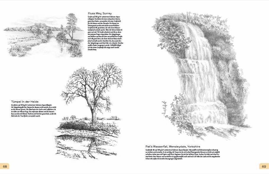 Bild: 9783862304332 | Landschaften Step by Step zeichnen lernen | Margaret Eggleton | Buch
