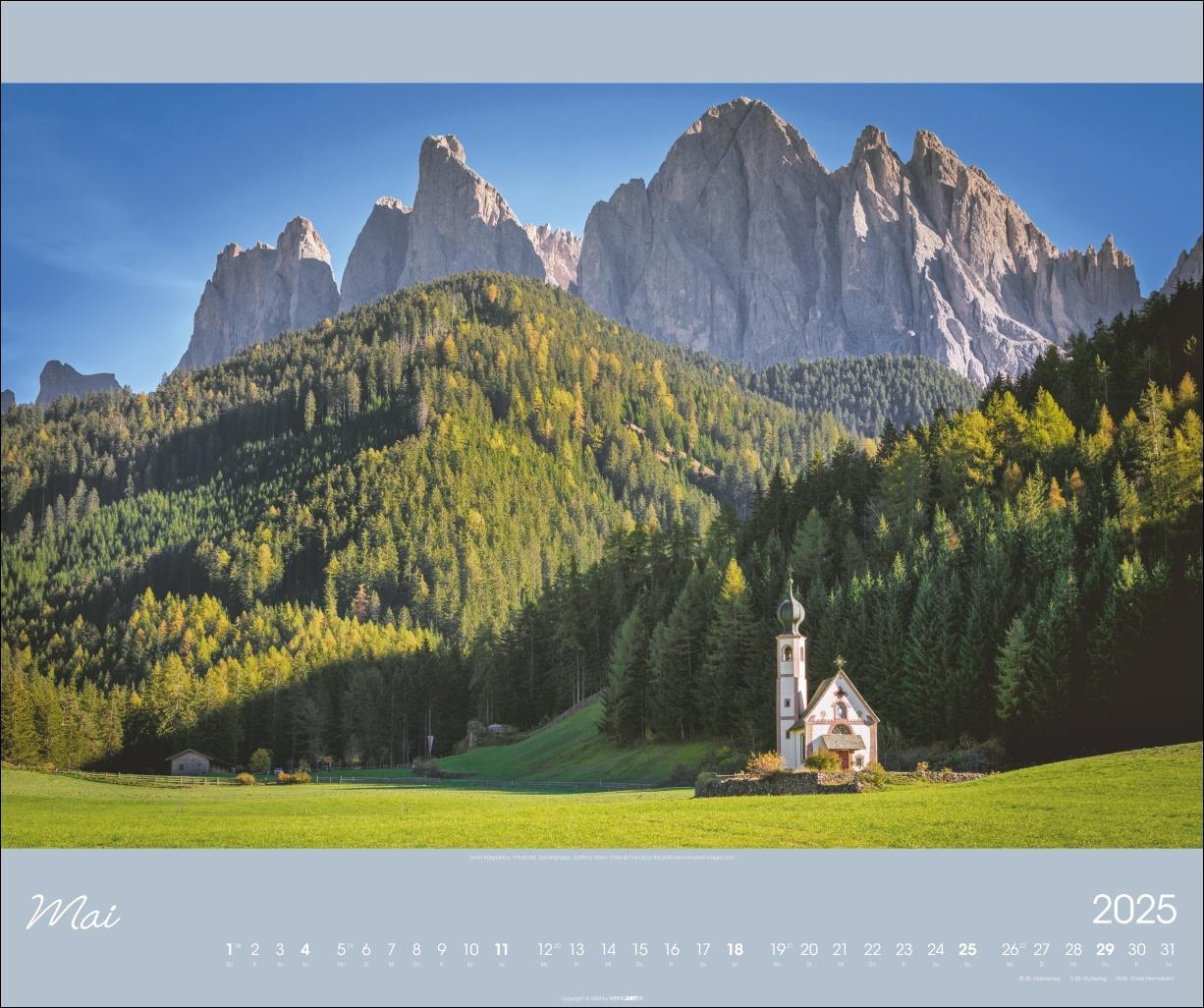 Bild: 9783839901113 | Alpen im Licht Kalender 2025 | Kalender | Spiralbindung | 14 S. | 2025