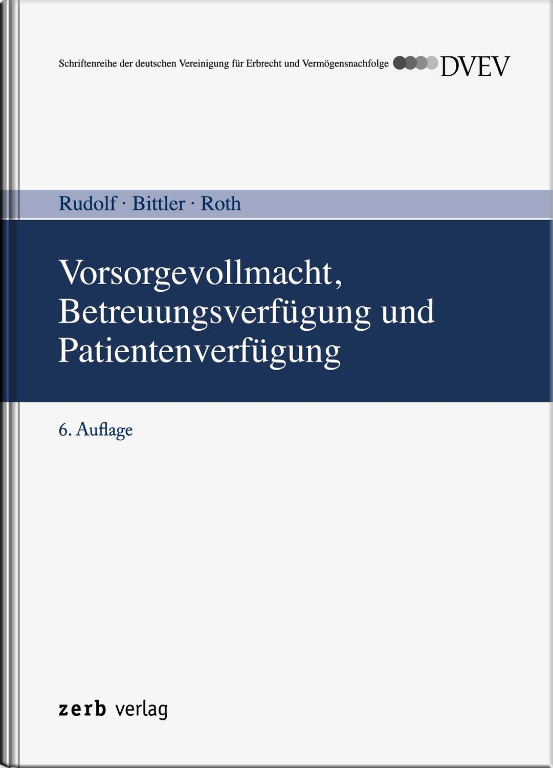 Cover: 9783956611544 | Vorsorgevollmacht, Betreuungsverfügung und Patientenverfügung | Buch