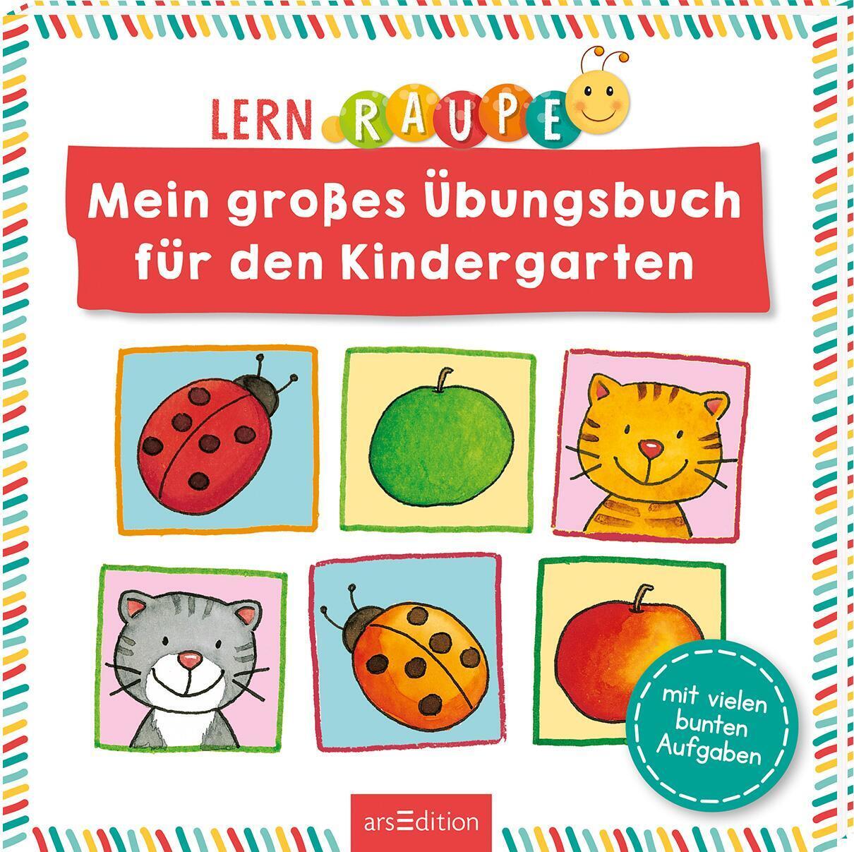 Cover: 9783845841748 | Lernraupe - Mein großes Übungsbuch für den Kindergarten | Taschenbuch