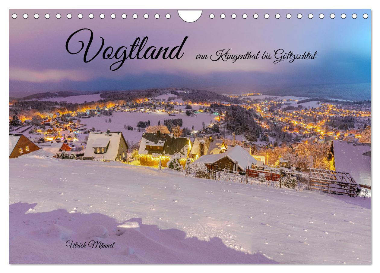 Cover: 9783383946547 | Vogtland - von Klingenthal bis Göltzschtal (Wandkalender 2025 DIN...