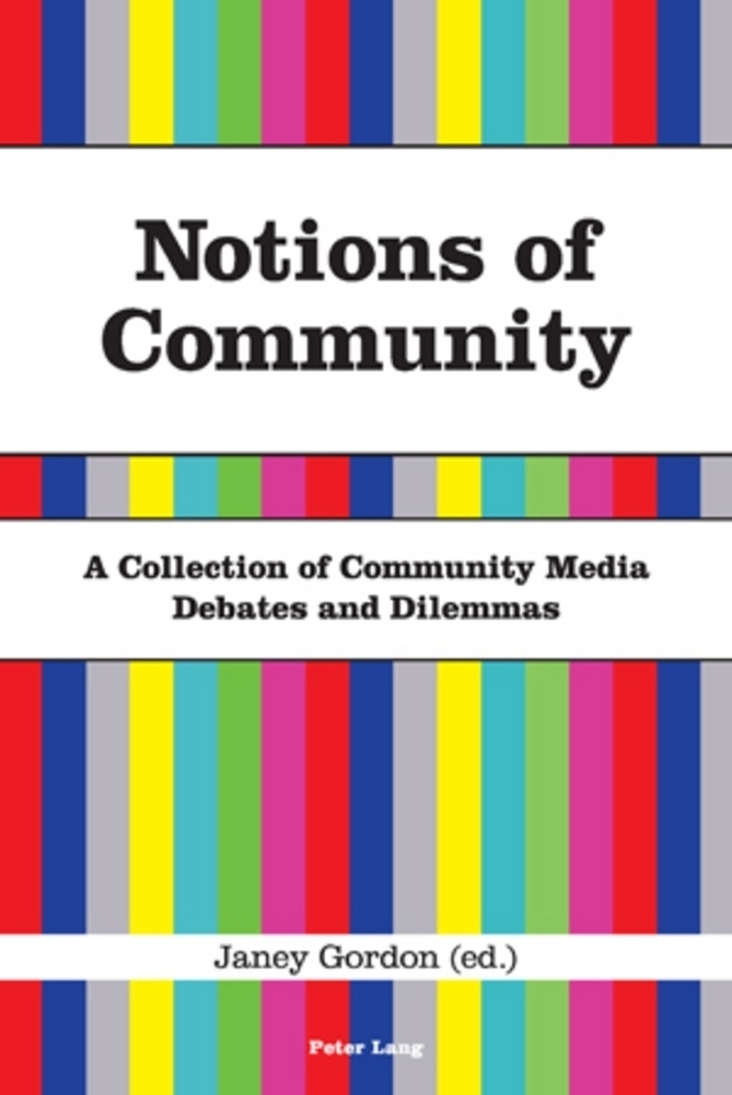 Cover: 9783039113743 | Notions of Community | Janey Gordon | Taschenbuch | Englisch