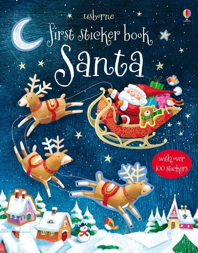 Cover: 9781409534921 | First Sticker Book Santa | Santa | Sam Taplin | Taschenbuch | Englisch