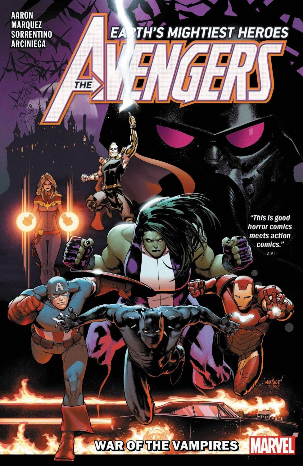 Cover: 9781302914615 | Avengers by Jason Aaron Vol. 3 | War of the Vampires | Jason Aaron