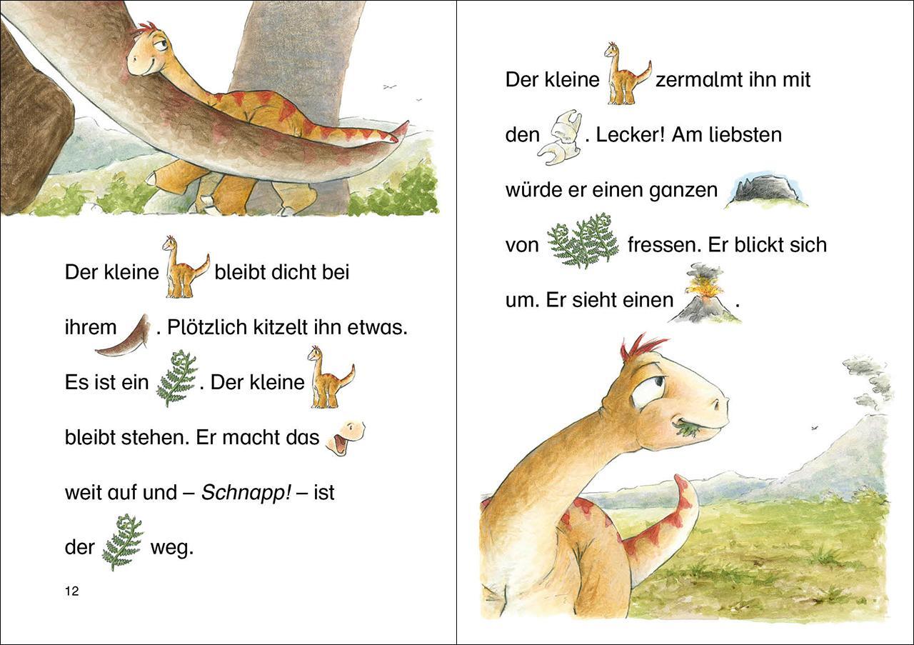 Bild: 9783743212930 | Lesenlernen in 3 Schritten - Die schönsten Dinogeschichten | Buch