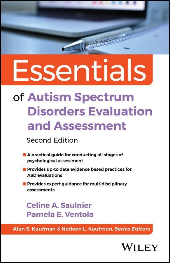 Cover: 9781119982517 | Essentials of Autism Spectrum Disorders Evaluation and Assessment