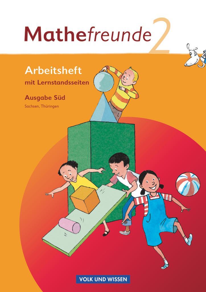 Cover: 9783060826513 | Mathefreunde 2. Schuljahr. Süd. Arbeitsheft. Sachsen, Thüringen | Buch